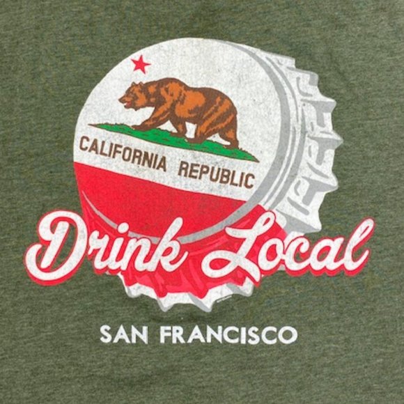 Duck Co California Republic Short Sleeve T-Shirt - Picture 2 of 7